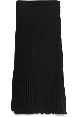 Maison Margiela Falda midi con diseño plisado