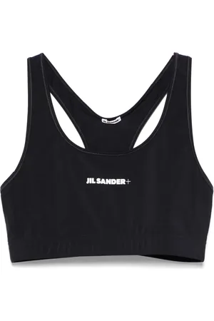 Jil Sander Bra deportivo con logo estampado