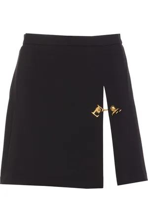 Elisabetta Franchi Falda corta con letras del logo