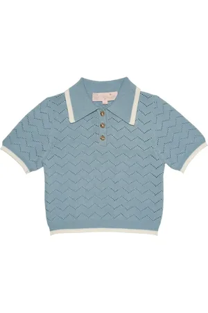 Tutu Du Monde Playera tipo polo tejida Chelsea