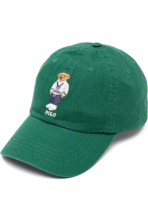 Ralph Lauren Gorra con motivo Polo Bear en sarga