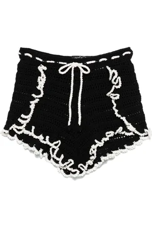 PATBO Shorts tejido de crochet