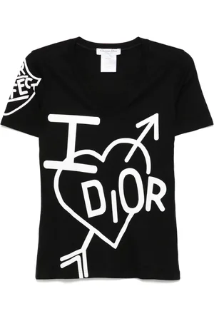 Dior Playera con estampado gráfico 2004