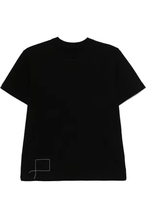 SACAI Playera con logo estampado