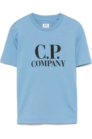 C.P. Company Playera con logo estampado