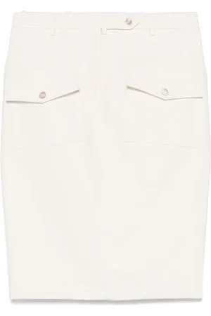 Tom Ford Falda midi con bolsillos de parche