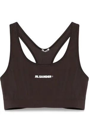 Jil Sander Bra deportivo con logo estampado