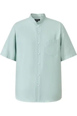 SHANGHAI TANG Camisa con cuello mao