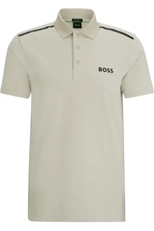 HUGO BOSS Playera tipo polo con logo estampado de x Matteo Berrettini