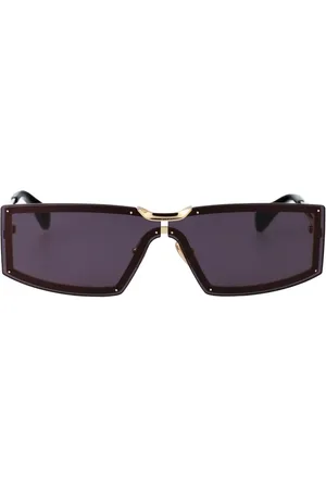 Max Mara Lentes de sol con armazón rectangular