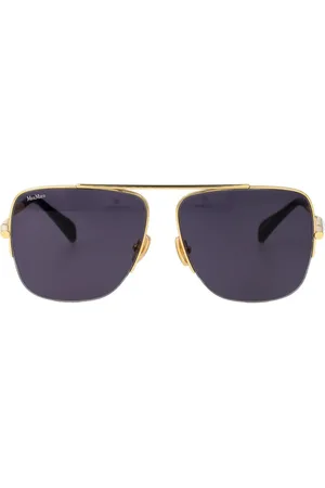 Max Mara Lentes de sol estilo piloto
