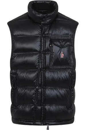 Moncler Chaleco con logo bordado