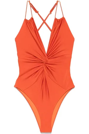 PATBO Traje de baño con escote