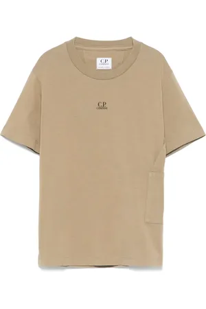 C.P. Company Playera con logo estampado