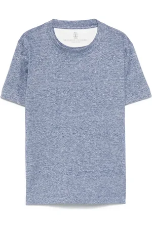 Brunello Cucinelli Playera con efecto melange