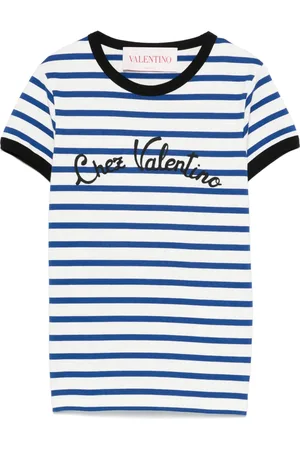 VALENTINO GARAVANI Playera con motivo de rayas