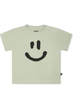 Molo Playera con estampado Smiley