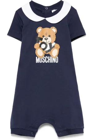 Moschino Romper con motivo Leo Teddy