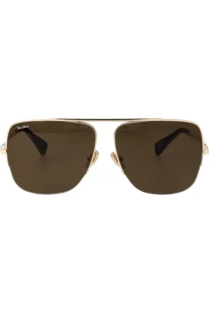 Max Mara Gafas de sol con montura piloto