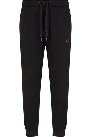 Armani Exchange Pants con logo bordado