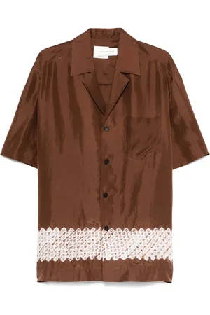 Feng Chen Wang Camisa de seda