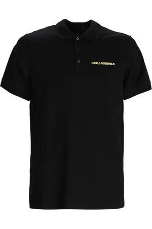 Karl Lagerfeld Playera tipo polo Ikonik Karl