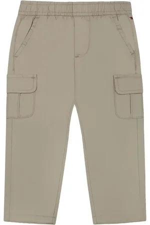 Tommy Hilfiger Pantalones cargo con diseño recto