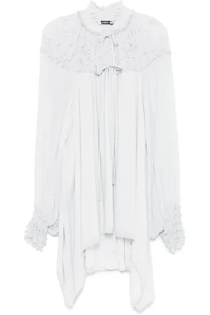 AMEN Blusa con aplique floral