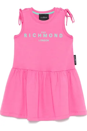 John Richmond Vestido con logo estampado