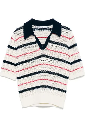 PT Torino Playera tipo polo a rayas