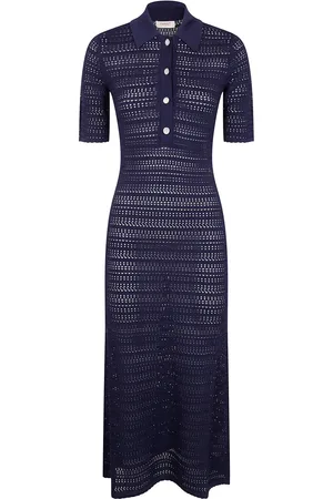 Twin-Set Vestido largo tejido flojo
