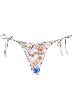 Moschino Bikini bottom con estampado Marine