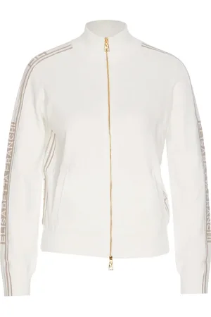 Elisabetta Franchi Chamarra con franja del logo