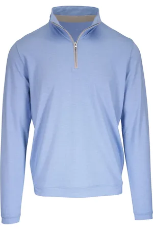Peter Millar Playera tipo polo con medio cierre