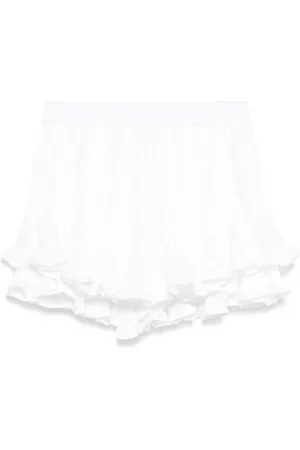 PNK Shorts con volantes