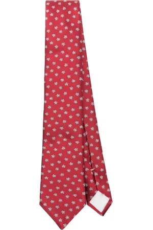 Giorgio Armani Corbata de seda con motivo en jacquard