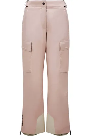 Moncler Pantalones para nieve con aplique del logo