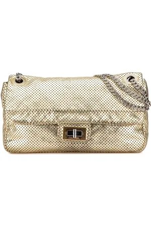 CHANEL Bolsa de hombro Medium Perforated Calfskin Reissue Drill Flap 2008-2009