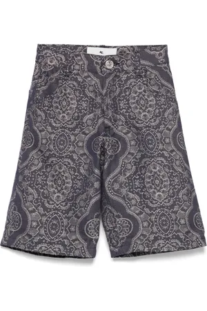 Etro Shorts con motivo en jacquard