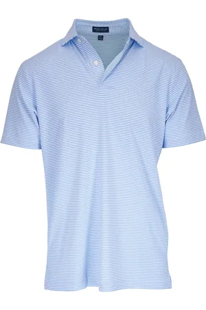 Peter Millar Playera tipo polo con rayas estampadas