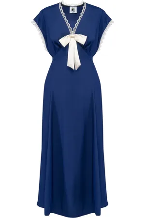 Sleeper Vestido midi con detalle de moño