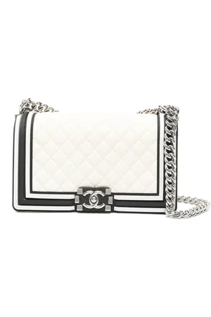 CHANEL Bolsa de hombro Boy CHANEL mediana 2017