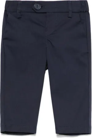 FAY Pantalones chino con diseño de gabardina