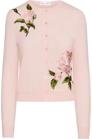 Oscar de la Renta Cárdigan English Rose Thread