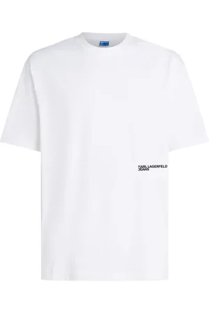 Karl Lagerfeld Playera con estampado gráfico
