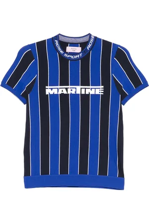 MARTINE ROSE Playera con logo estampado