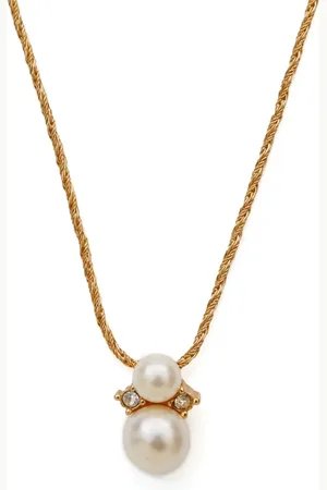 Dior Collar con perlas artificiales 2000