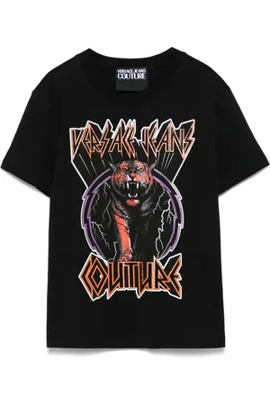 VERSACE Playera con logo estampado