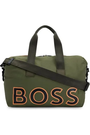 HUGO BOSS Bolsa de viaje con logo estampado
