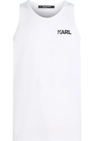 Karl Lagerfeld Camiseta con logo estampado